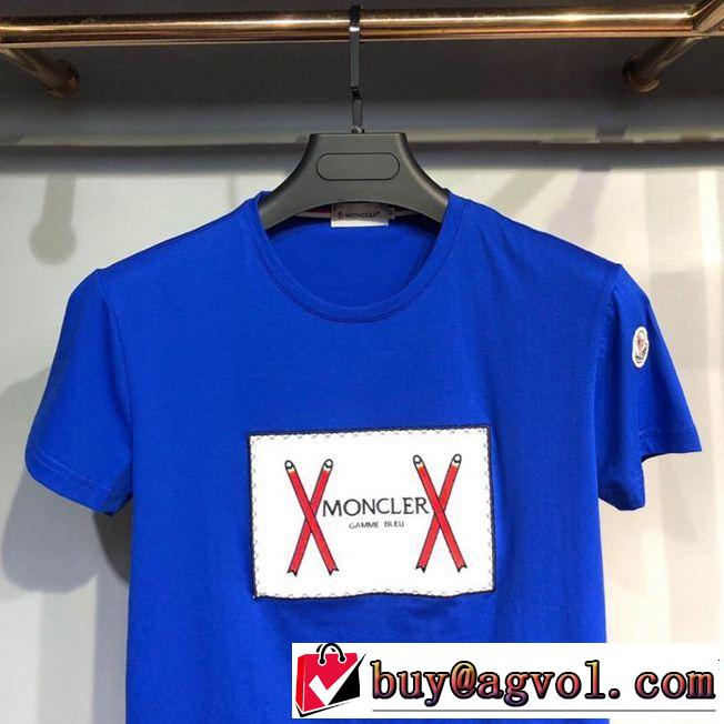 半袖Tシャツ 3色可選 2019SSのトレンド商品 MONCLER モンクレール 爽やかカジュアル人気