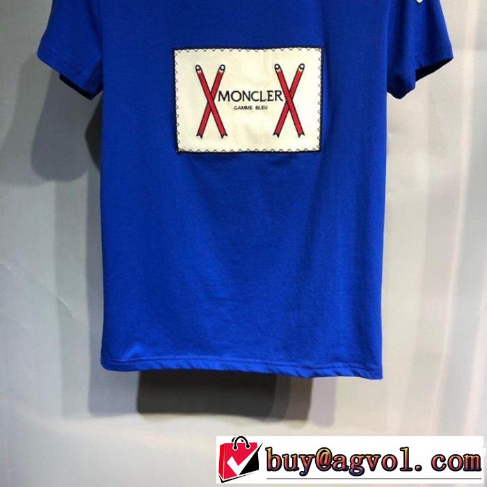 半袖Tシャツ 3色可選 2019SSのトレンド商品 MONCLER モンクレール 爽やかカジュアル人気