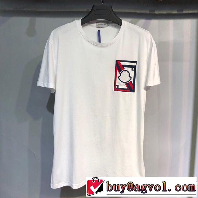 MONCLER モンクレール 半袖Tシャツ 3色可選 2019春夏のトレンド新商品 上品なリラックス感