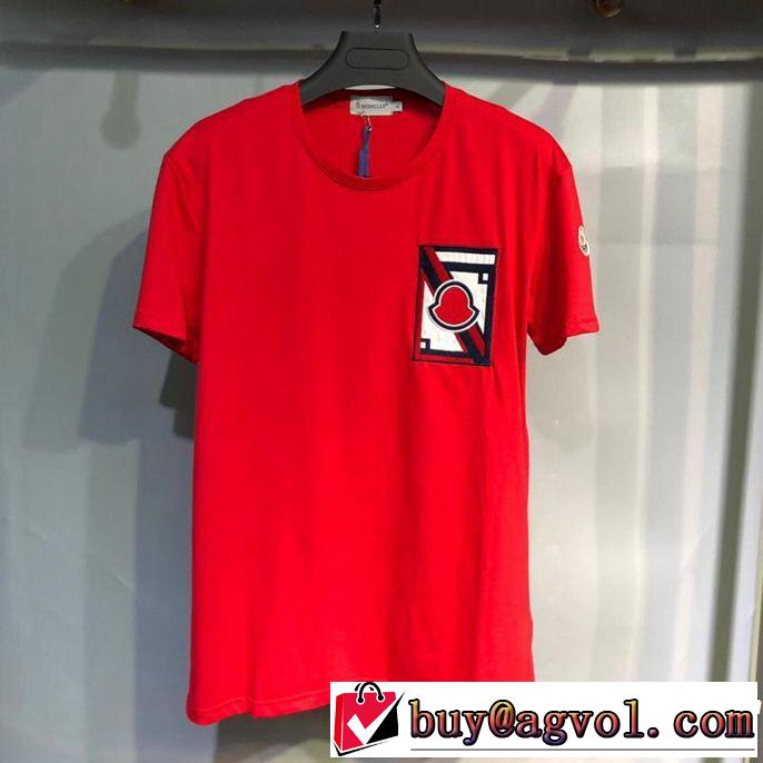 MONCLER モンクレール 半袖Tシャツ 3色可選 2019春夏のトレンド新商品 上品なリラックス感