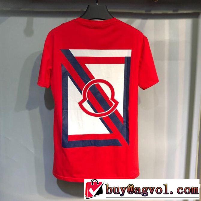 MONCLER モンクレール 半袖Tシャツ 3色可選 2019春夏のトレンド新商品 上品なリラックス感