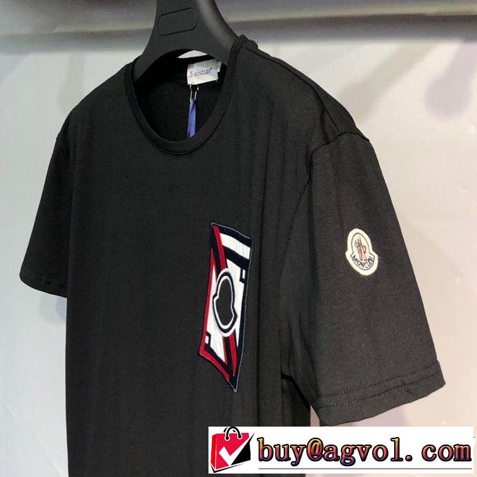 MONCLER モンクレール 半袖Tシャツ 3色可選 2019春夏のトレンド新商品 上品なリラックス感