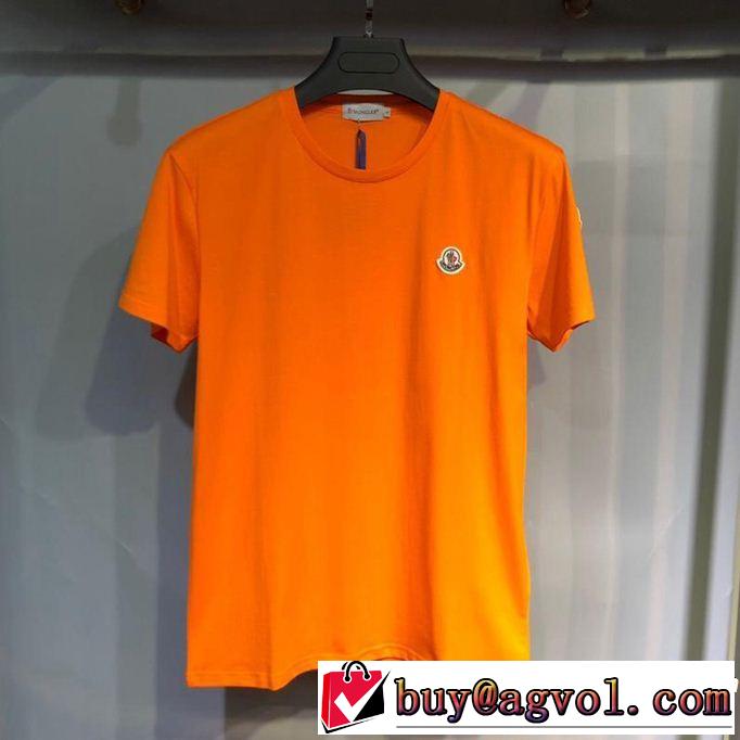 人気夏ファションおすすめ MONCLER モンクレール 半袖Tシャツ 4色可選 2019春夏は人気定番
