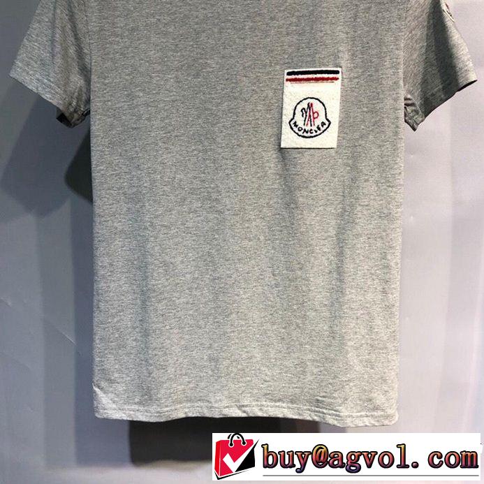 半袖Tシャツ 3色可選 ブランドの話題の新作も！ 2019年の春夏に着たい MONCLER モンクレール