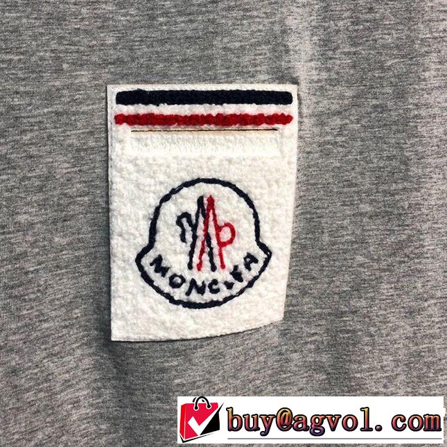 半袖Tシャツ 3色可選 ブランドの話題の新作も！ 2019年の春夏に着たい MONCLER モンクレール