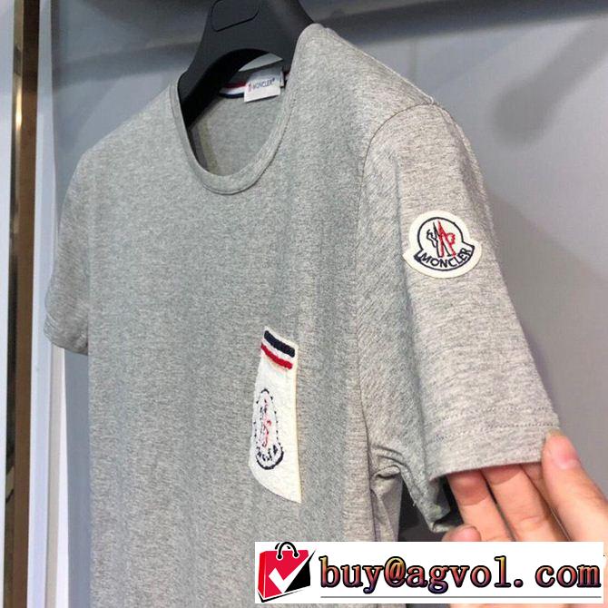 半袖Tシャツ 3色可選 ブランドの話題の新作も！ 2019年の春夏に着たい MONCLER モンクレール