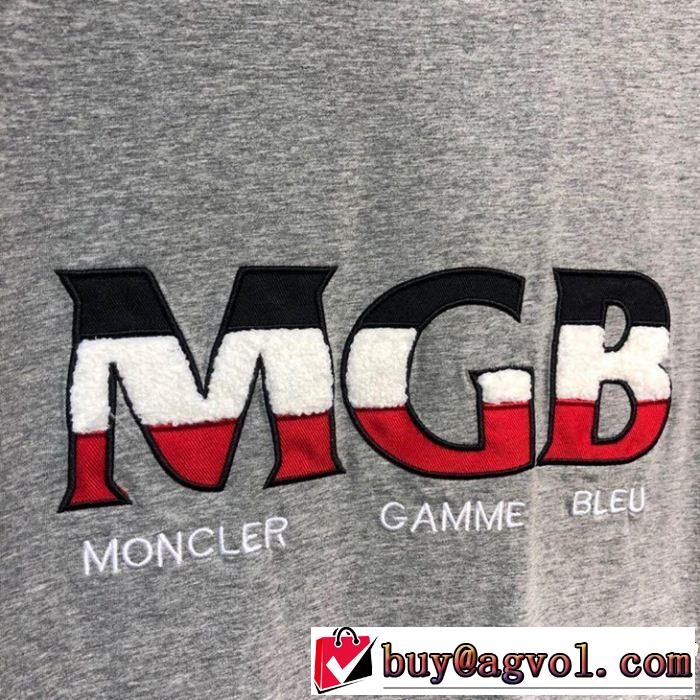 MONCLER モンクレール 半袖Tシャツ 3色可選 優しげ人気アイテム 2019年春夏のトレンドアイテム