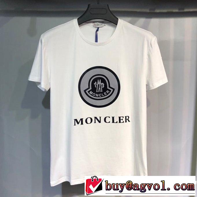 今季流行りの人気新作 【2019春夏】最新コレクション MONCLER モンクレール 半袖Tシャツ 2色可選