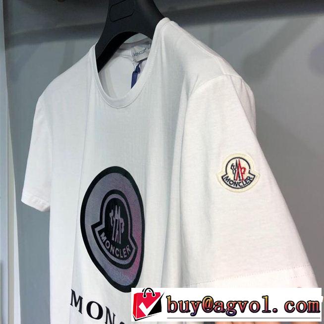 今季流行りの人気新作 【2019春夏】最新コレクション MONCLER モンクレール 半袖Tシャツ 2色可選