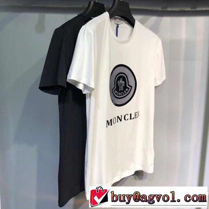 今季流行りの人気新作 【2019春夏】最新コレクション MONCLER モンクレール 半袖Tシャツ 2色可選