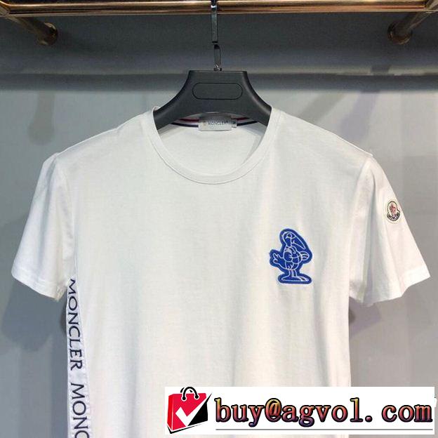 2019春夏は人気定番  MONCLER モンクレール 半袖Tシャツ 3色可選 人気ストリートブランド新品