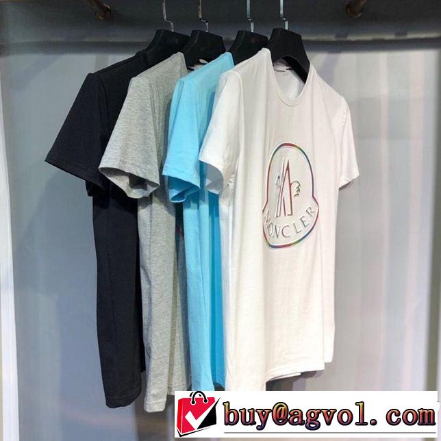まずは定番！人気アイテム  MONCLER モンクレール 半袖Tシャツ 4色可選 2019即旬な装いに