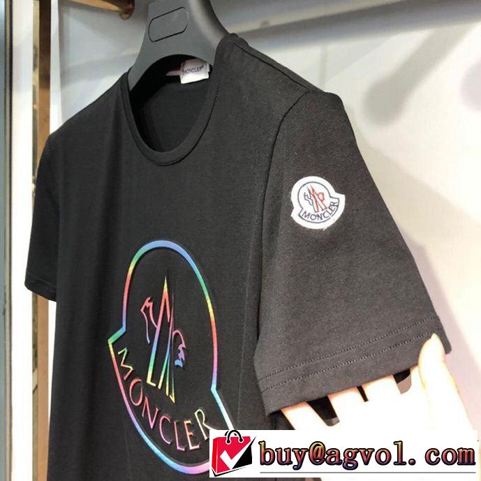 まずは定番！人気アイテム  MONCLER モンクレール 半袖Tシャツ 4色可選 2019即旬な装いに