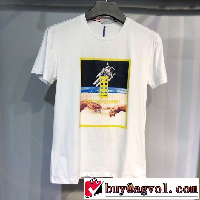 欠かせない限定アイテム 2019SSのトレンド商品 MONCLER モンクレール 半袖Tシャツ 3色可選
