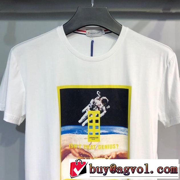 欠かせない限定アイテム 2019SSのトレンド商品 MONCLER モンクレール 半袖Tシャツ 3色可選