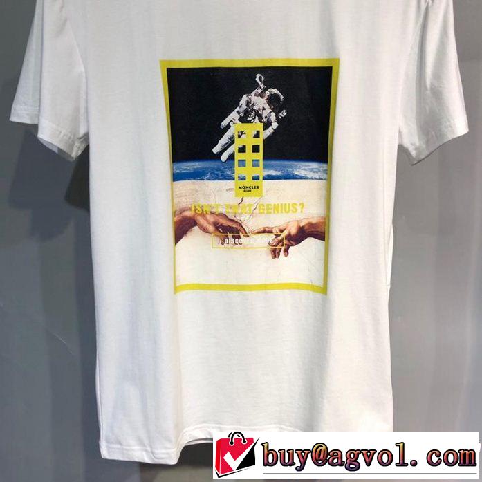欠かせない限定アイテム 2019SSのトレンド商品 MONCLER モンクレール 半袖Tシャツ 3色可選