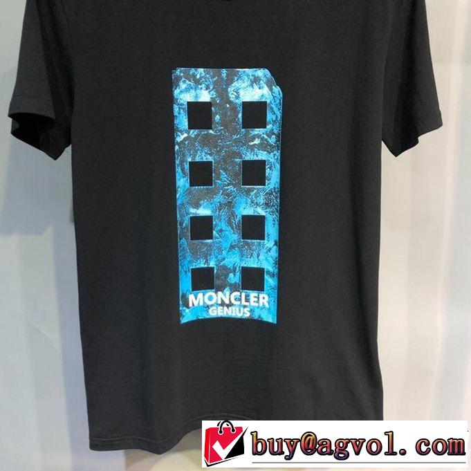 柔らかい印象に上質  MONCLER モンクレール 半袖Tシャツ 2色可選 大人カジュアル夏ファッション2019
