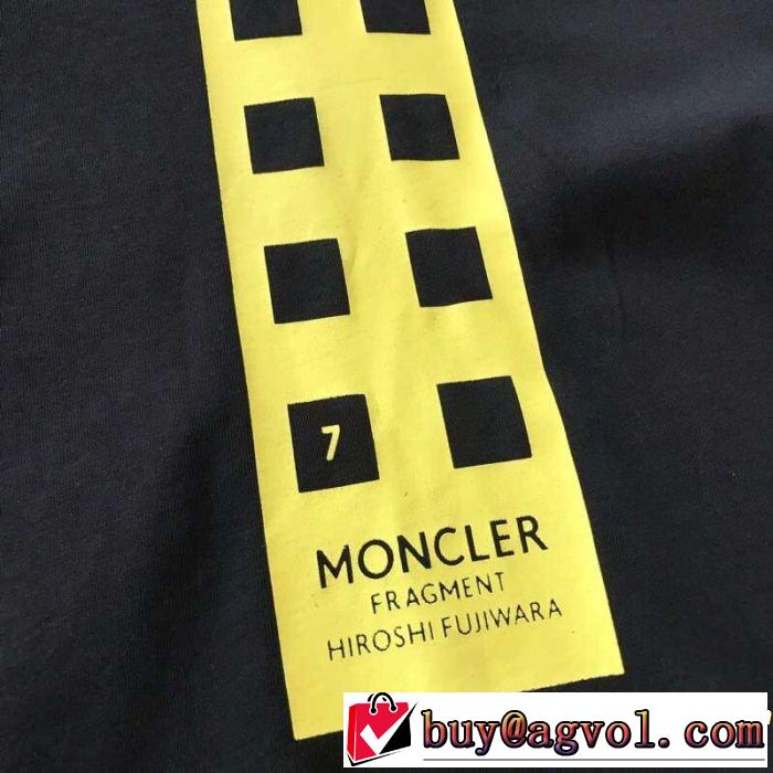 半袖Tシャツ 魅力的なカラー使い  2019年春夏のトレンドアイテム MONCLER モンクレール