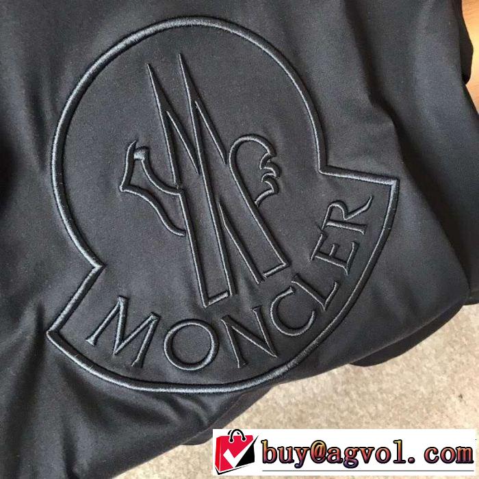 大人っぽく着こなし MONCLER モンクレール 半袖Tシャツ 2色可選 《2019年》今、注目のストリート