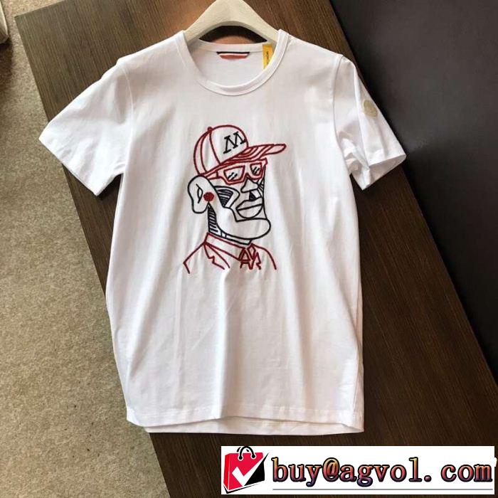 MONCLER モンクレール 半袖Tシャツ 最近のトレンドアイテム  大人カジュアル夏ファッション2019