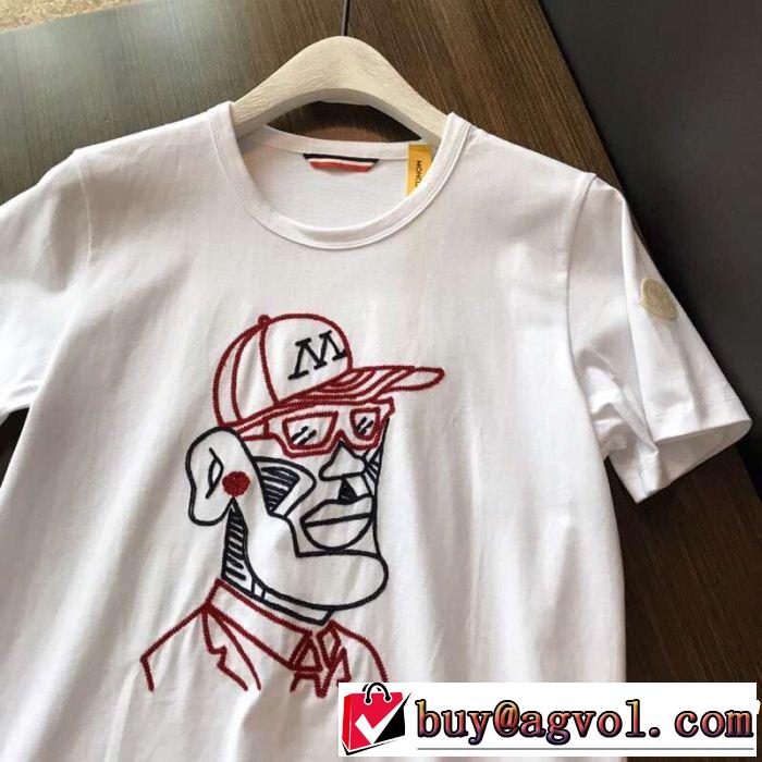 MONCLER モンクレール 半袖Tシャツ 最近のトレンドアイテム  大人カジュアル夏ファッション2019