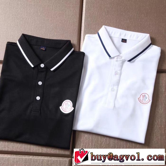 2019春夏トレンドアイテム Tシャツ/ティーシャツ 高級感が好評です モンクレール MONCLER 2色可選