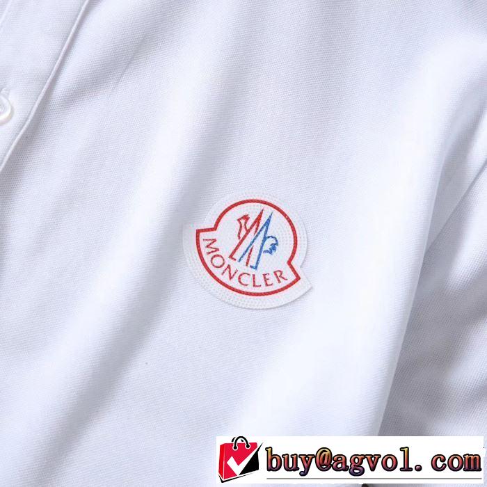 2019春夏トレンドアイテム Tシャツ/ティーシャツ 高級感が好評です モンクレール MONCLER 2色可選