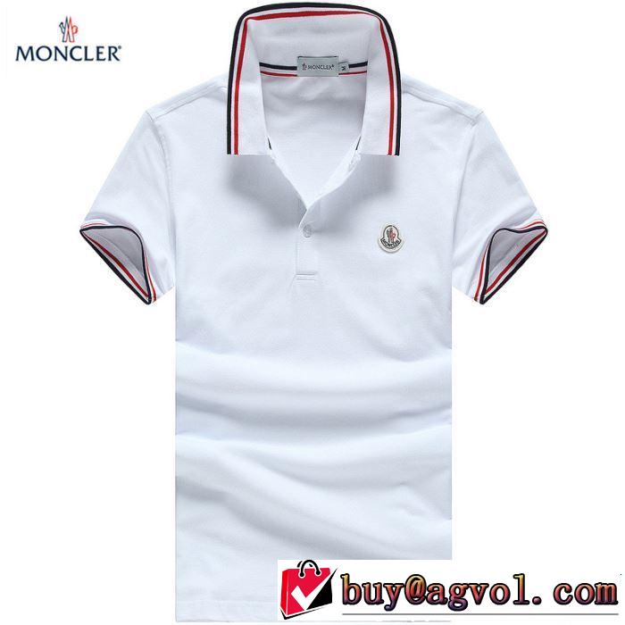 MONCLER Tシャツ/ティーシャツ 4色可選 《2019年》今、注目のストリート カジュアルさ モンクレール