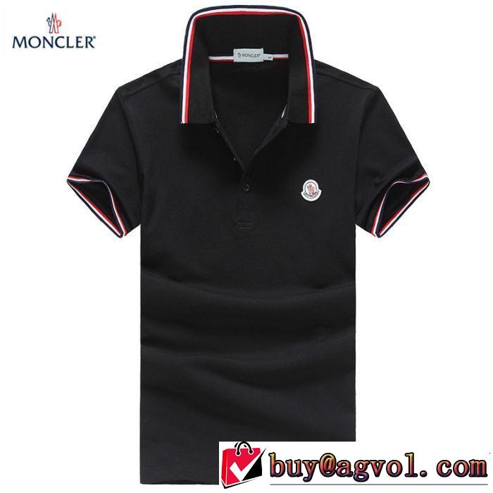 MONCLER Tシャツ/ティーシャツ 4色可選 《2019年》今、注目のストリート カジュアルさ モンクレール