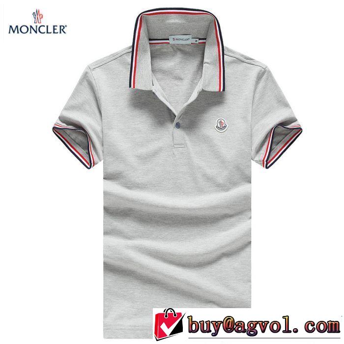 MONCLER Tシャツ/ティーシャツ 4色可選 《2019年》今、注目のストリート カジュアルさ モンクレール