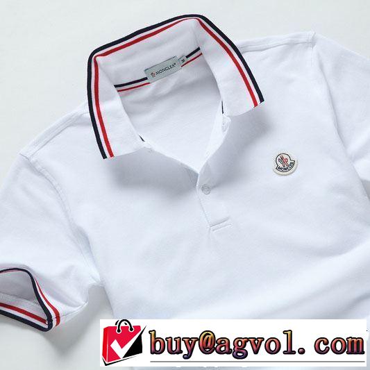 MONCLER Tシャツ/ティーシャツ 4色可選 《2019年》今、注目のストリート カジュアルさ モンクレール