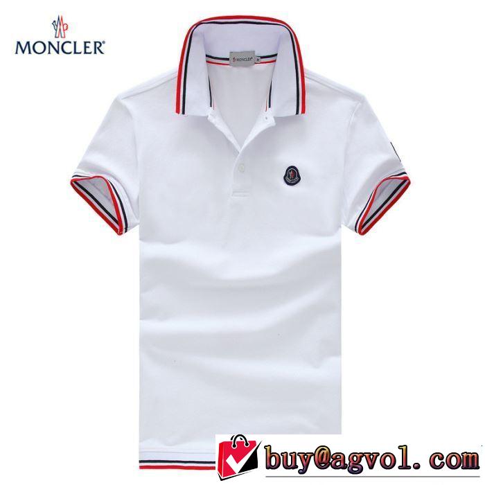 Tシャツ/ティーシャツ 4色可選 【2019春夏】最新コレクション デザイン抜群のアイテム モンクレール MONCLER