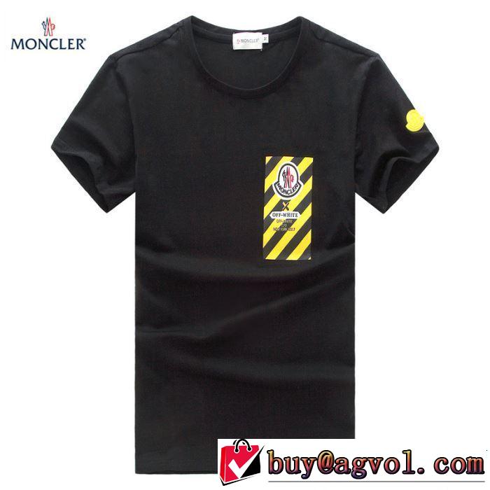3色可選 【2019年】夏のファッション オシャレ上級者に モンクレール MONCLER Tシャツ/ティーシャツ