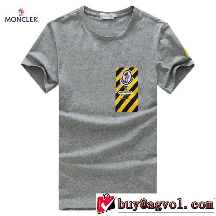 3色可選 【2019年】夏のファッション オシャレ上級者に モンクレール MONCLER Tシャツ/ティーシャツ