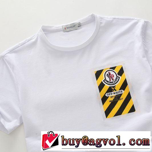 3色可選 【2019年】夏のファッション オシャレ上級者に モンクレール MONCLER Tシャツ/ティーシャツ