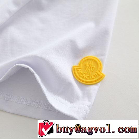 3色可選 【2019年】夏のファッション オシャレ上級者に モンクレール MONCLER Tシャツ/ティーシャツ