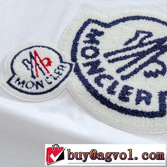 2019SSのトレンド商品 おしゃれデザインも大人気 モンクレール MONCLER Tシャツ/ティーシャツ 3色可選