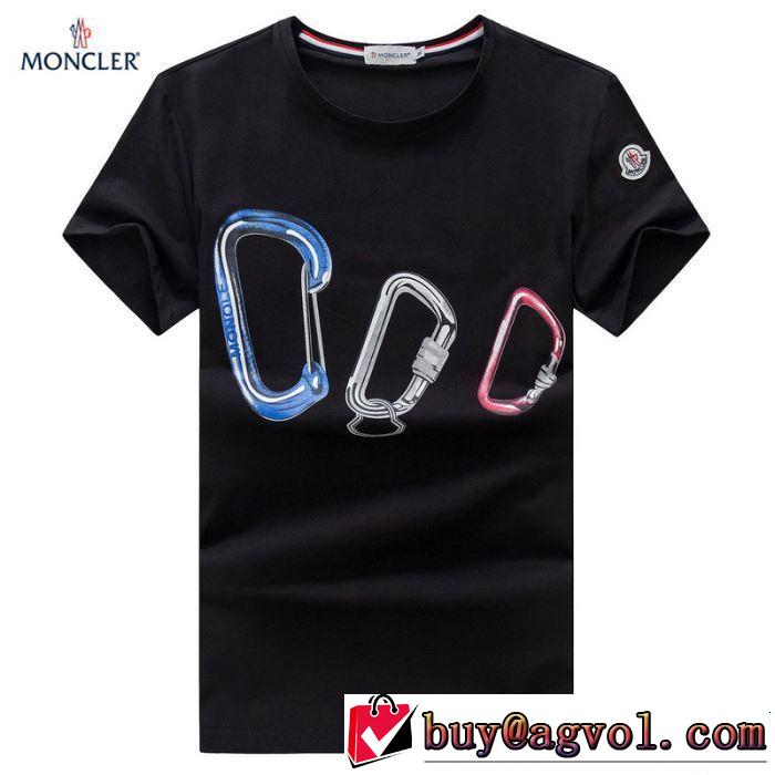 オシャレな印象に モンクレール MONCLER Tシャツ/ティーシャツ 4色可選 2019春夏トレンドアイテム