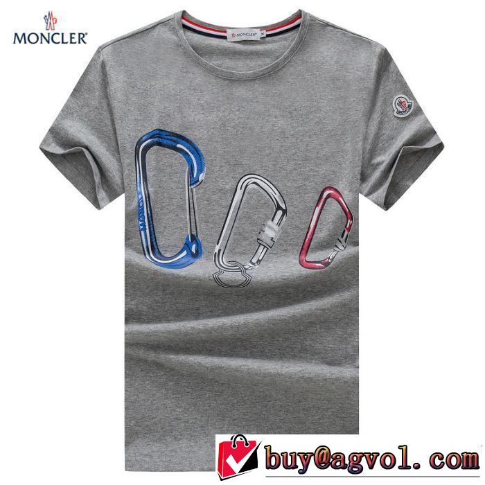 オシャレな印象に モンクレール MONCLER Tシャツ/ティーシャツ 4色可選 2019春夏トレンドアイテム