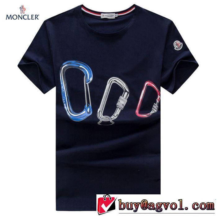 オシャレな印象に モンクレール MONCLER Tシャツ/ティーシャツ 4色可選 2019春夏トレンドアイテム