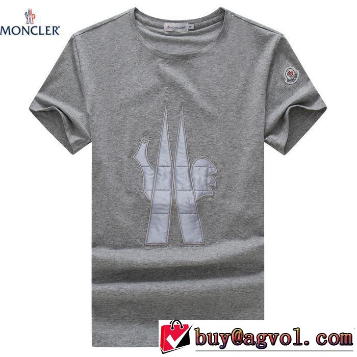 MONCLER Tシャツ/ティーシャツ 4色可選 2019春夏の大注目トレンド カジュアルを一歩大人に モンクレール