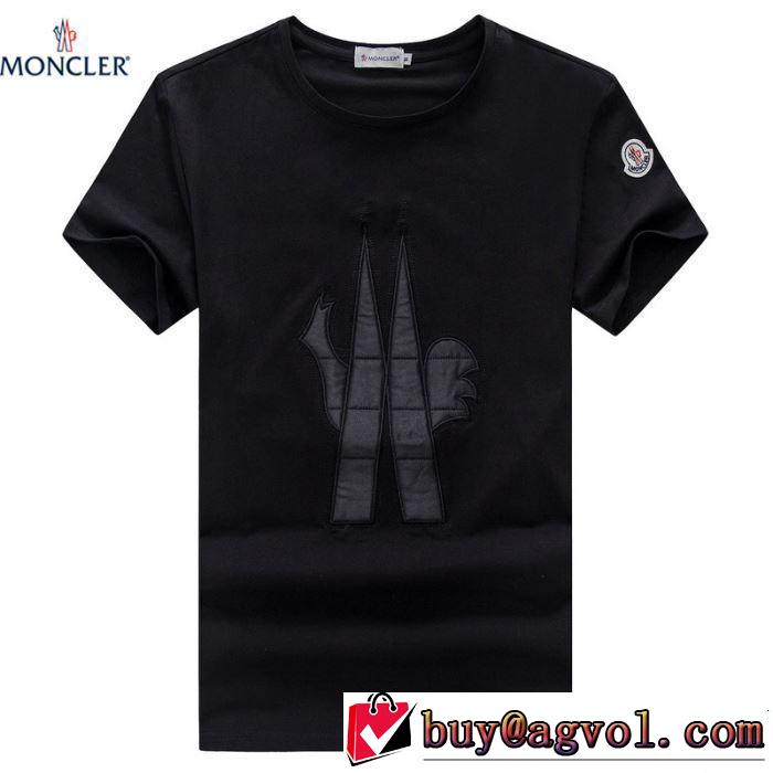 MONCLER Tシャツ/ティーシャツ 4色可選 2019春夏の大注目トレンド カジュアルを一歩大人に モンクレール