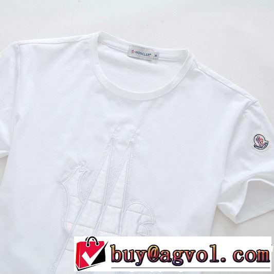MONCLER Tシャツ/ティーシャツ 4色可選 2019春夏の大注目トレンド カジュアルを一歩大人に モンクレール