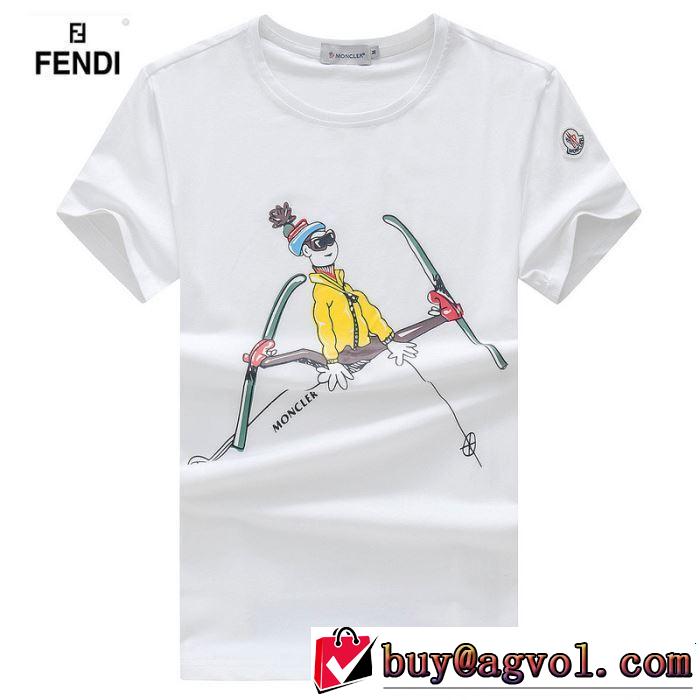 Tシャツ/ティーシャツ 3色可選 2019春夏は人気定番 おしゃれな大人の着こなし モンクレール MONCLER