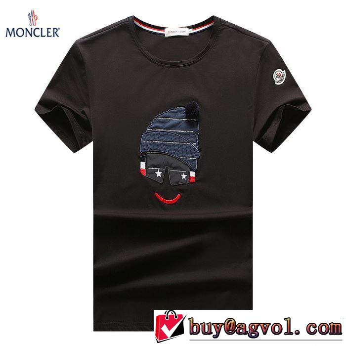 3色可選 2019春夏も引き続きトレンド きれいめ派に上質 モンクレール MONCLER Tシャツ/ティーシャツ