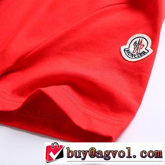 3色可選 2019春夏も引き続きトレンド きれいめ派に上質 モンクレール MONCLER Tシャツ/ティーシャツ