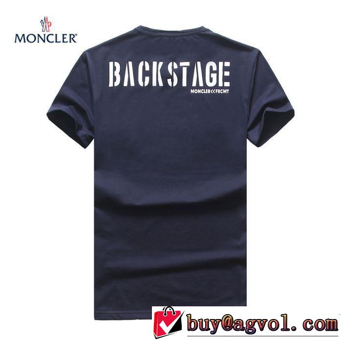 サラサラの着心地 モンクレール MONCLER Tシャツ/ティーシャツ 3色可選 2019春夏人気トレンドアイテム