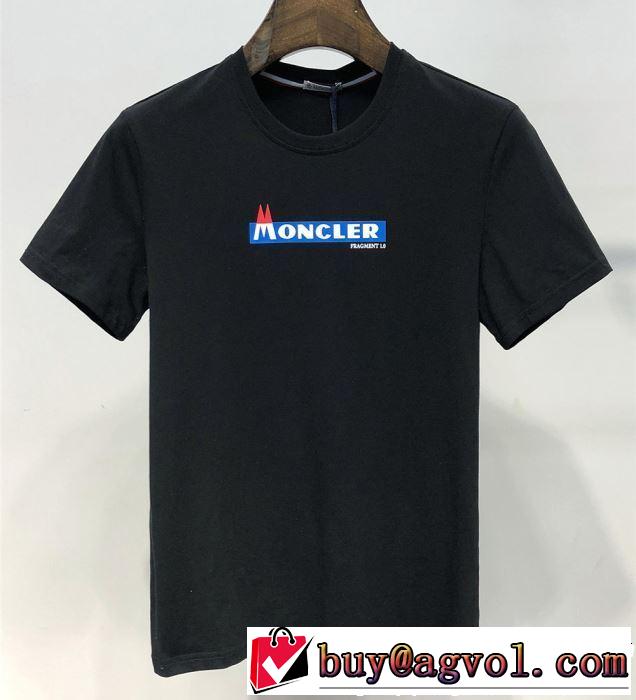 MONCLER Tシャツ/ティーシャツ 2色可選 2019年の夏のマスト おしゃれ上級者に挑戦 モンクレール