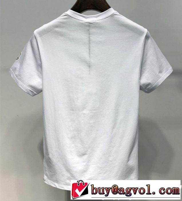 MONCLER Tシャツ/ティーシャツ 2色可選 2019夏色っぽさ オススメしたい最新注目ファション モンクレール