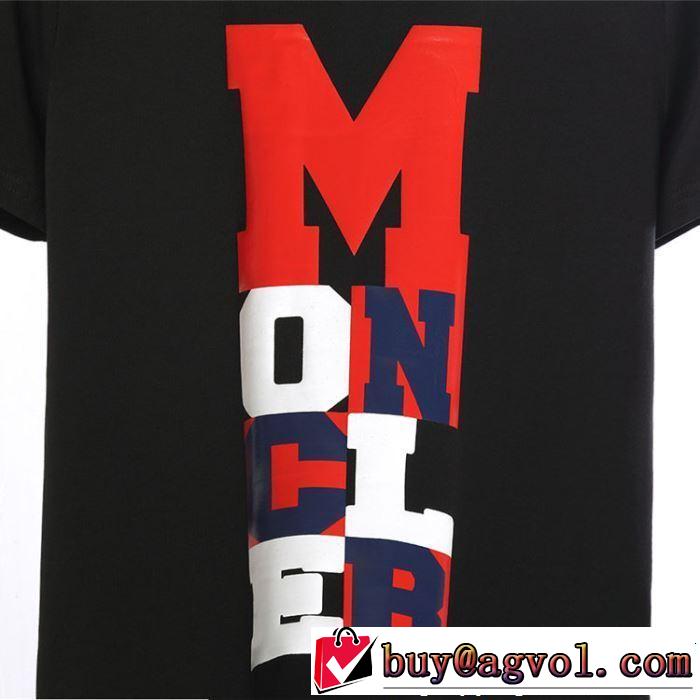 2色可選 大人カジュアル夏ファッション2019 抜け感スゴイ モンクレール MONCLER Tシャツ/ティーシャツ